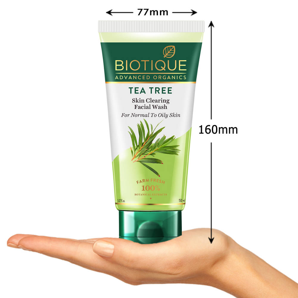 Biotique Advanced Organics Tea Tree Skin Clearing Facial Wash