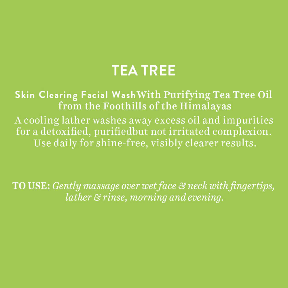 Biotique Advanced Organics Tea Tree Skin Clearing Facial Wash
