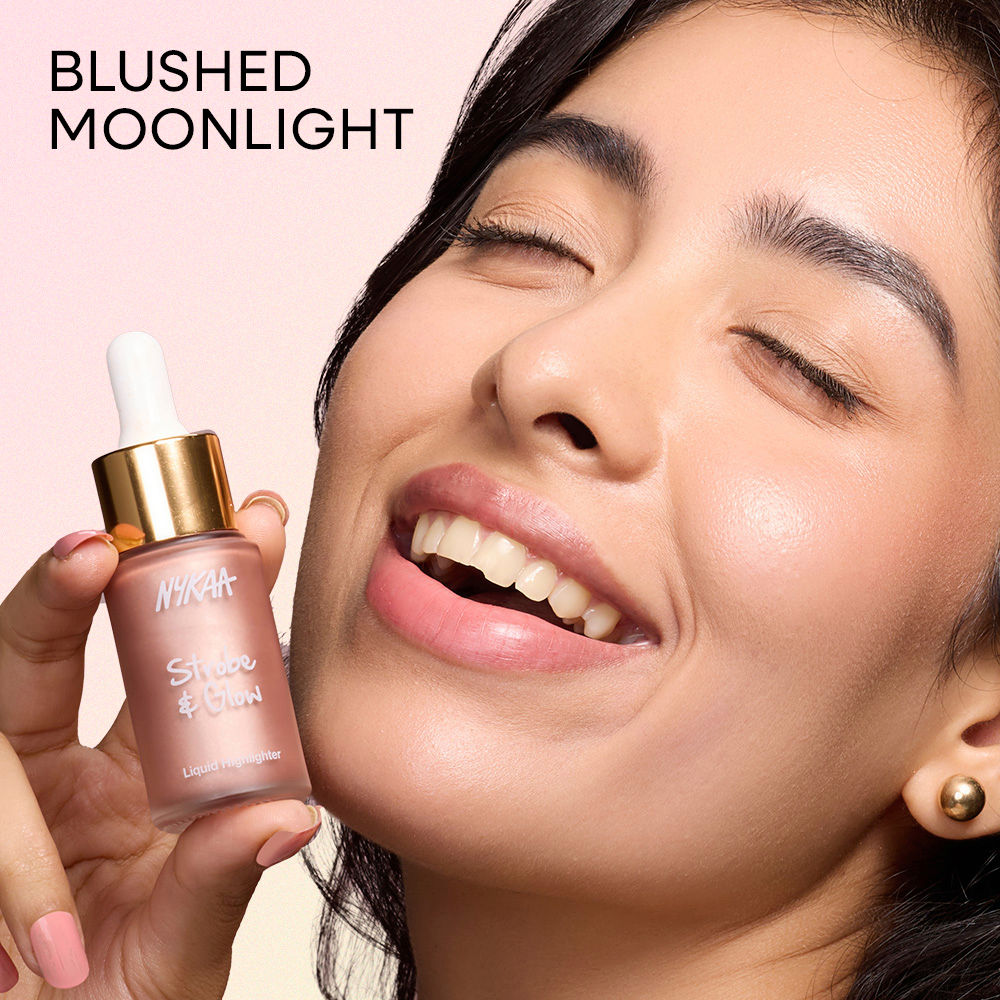 NYKAA Strobe & Glow Liquid Highlighter 20ml Blushed Moonlight