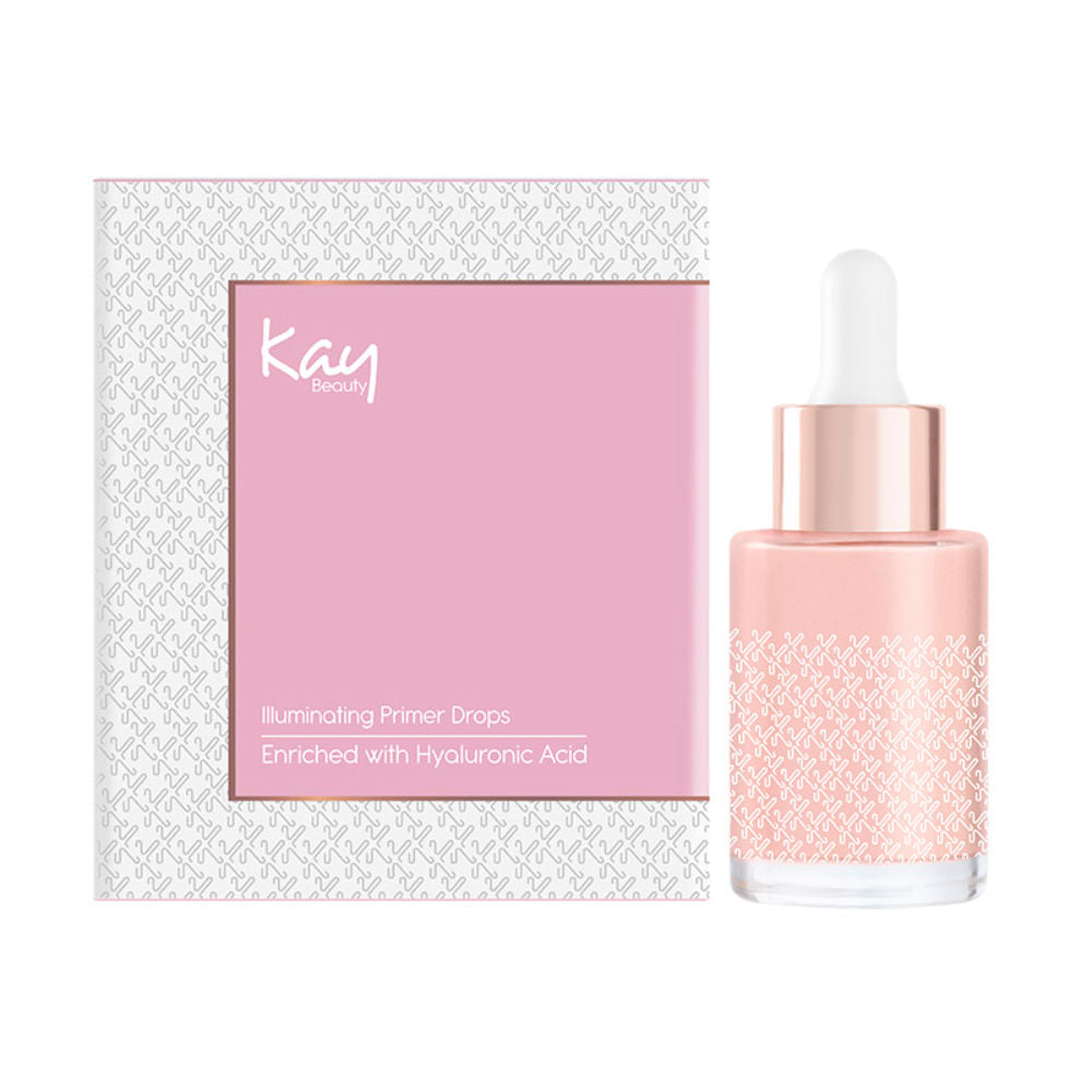 Kay Beauty Illuminating Strobe Priming Drops - Rosey Twirl (30ml)