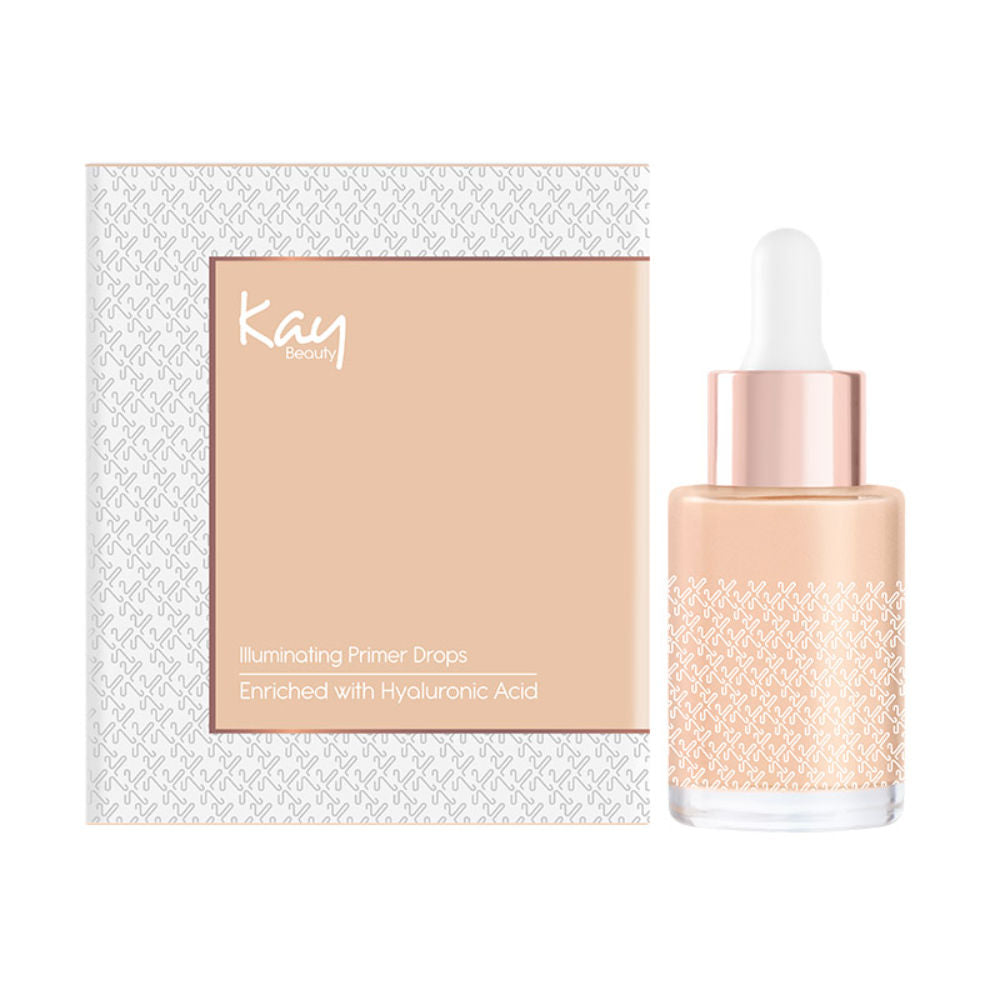 Kay Beauty Illuminating Strobe Priming Drops - Golden Twist (30ml)