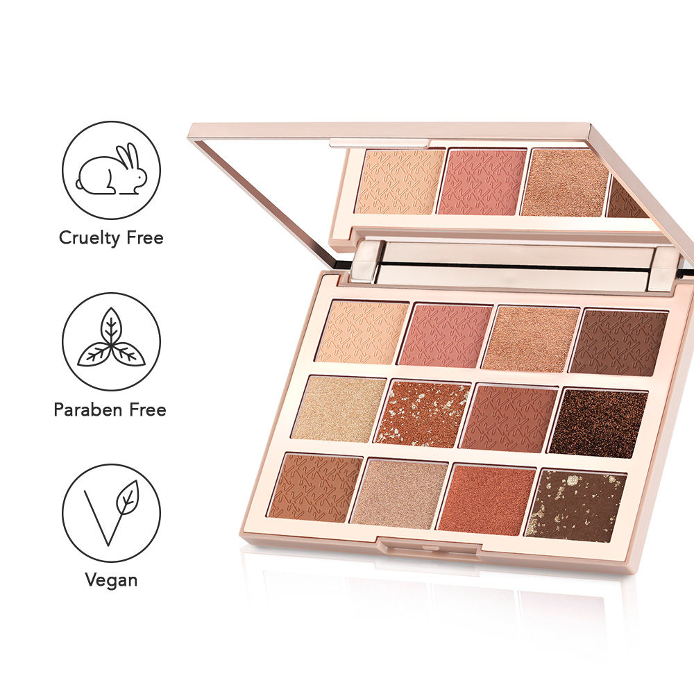 Kay Beauty Multi Texture Eyeshadow Palette - Sunkissed (15g)