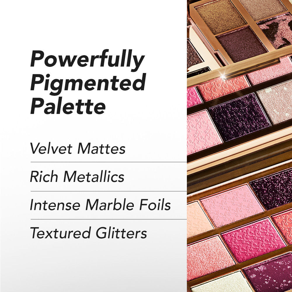 Kay Beauty Multi Texture Eyeshadow Palette - Sunkissed (15g)