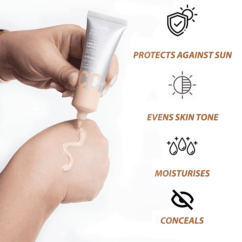 Forever 52 - Face Color Correcting Full Coverage Cream (CC) - 35mL