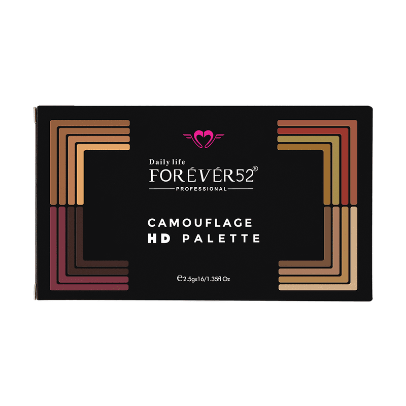 Forever 52 - 16 Color Camouflage Face Palette - CHP002