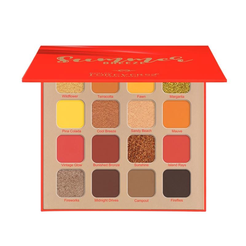 Forever 52 - 16 Color Eyeshadow Palette (Summer Breeze) - (BRZ004)