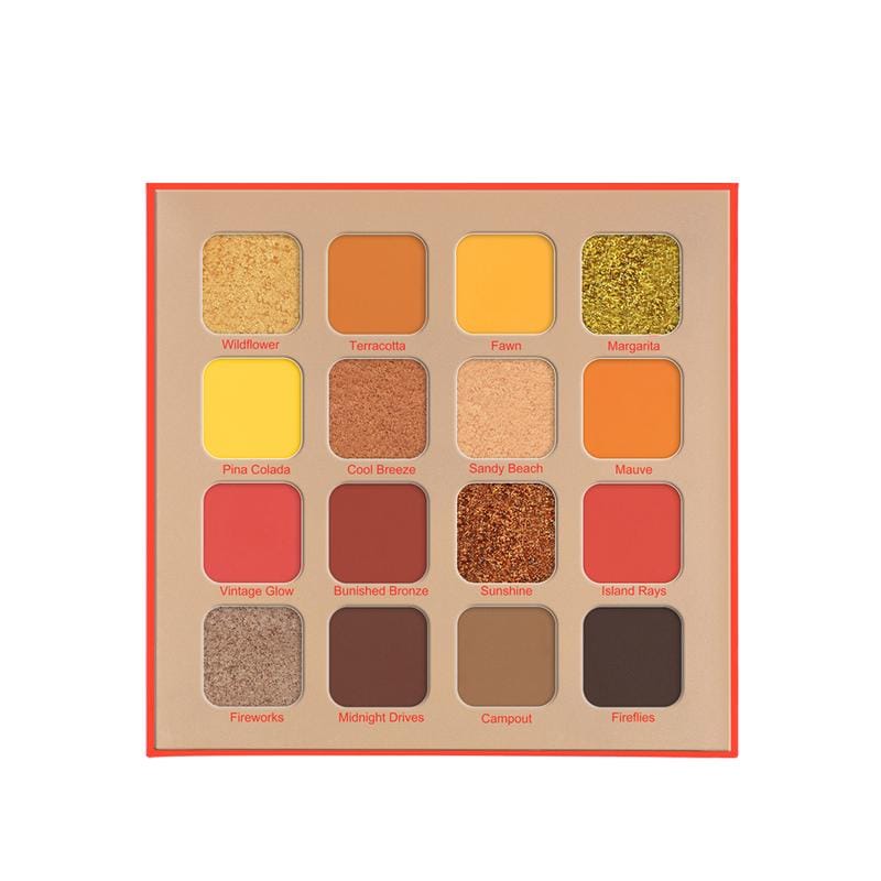 Forever 52 - 16 Color Eyeshadow Palette (Summer Breeze) - (BRZ004)