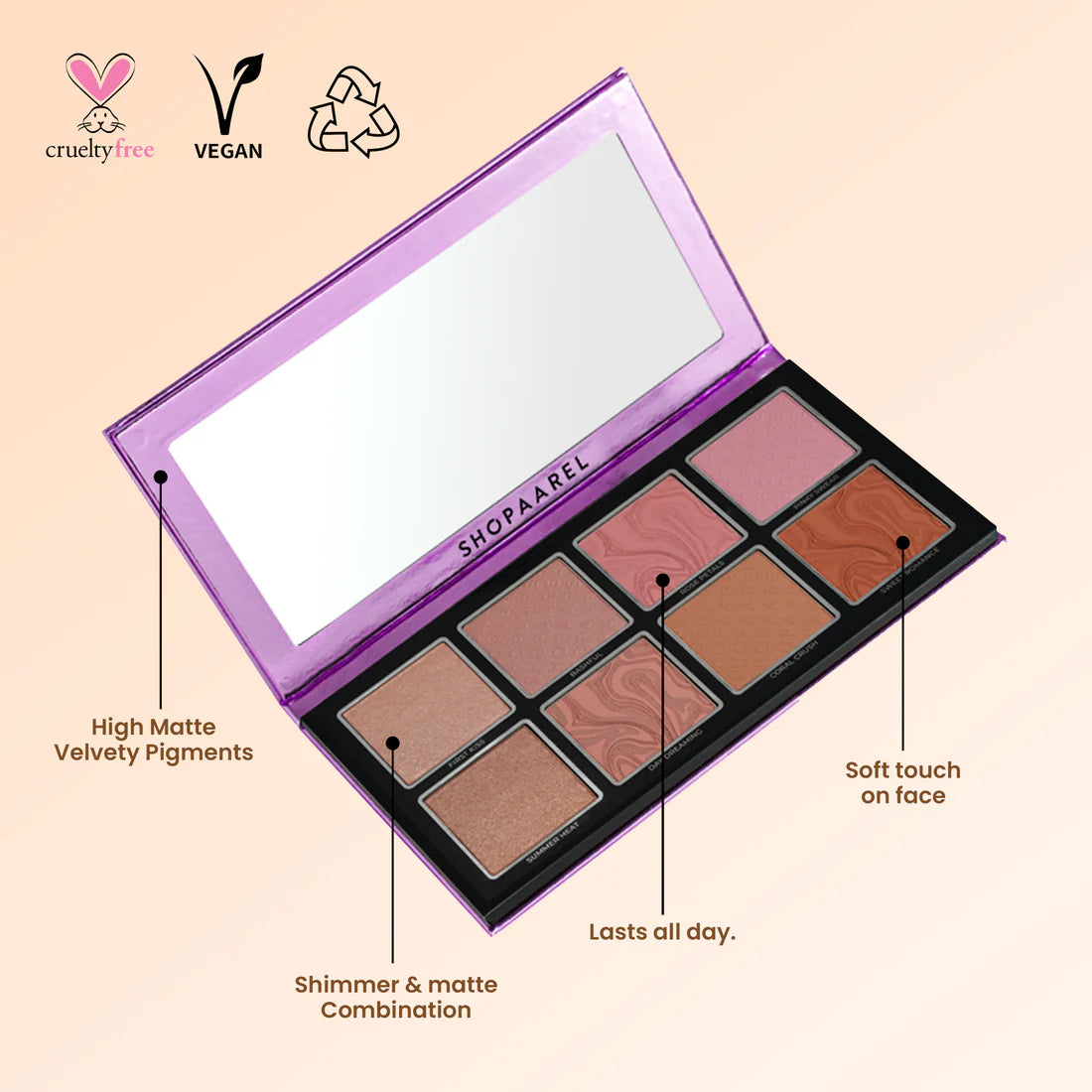 Shopaarel - Big Bang - Blusher palette 01