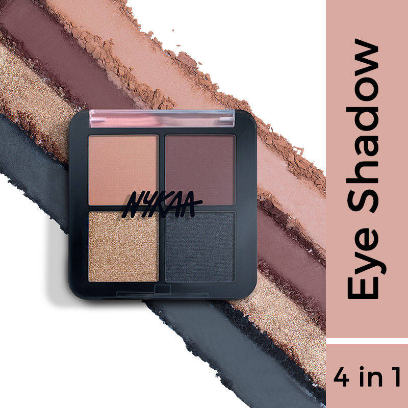 Nykaa Cosmetics Eyes On Me! 4-in-1 Quad Eyeshadow Palette