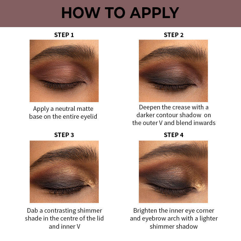 Nykaa Cosmetics Eyes On Me! 4-in-1 Quad Eyeshadow Palette