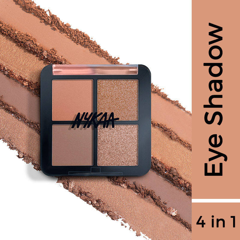 Nykaa Cosmetics Eyes On Me! 4-in-1 Quad Eyeshadow Palette