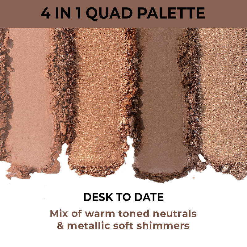 Nykaa Cosmetics Eyes On Me! 4-in-1 Quad Eyeshadow Palette