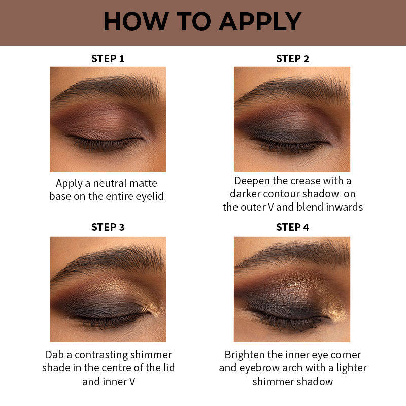 Nykaa Cosmetics Eyes On Me! 4-in-1 Quad Eyeshadow Palette