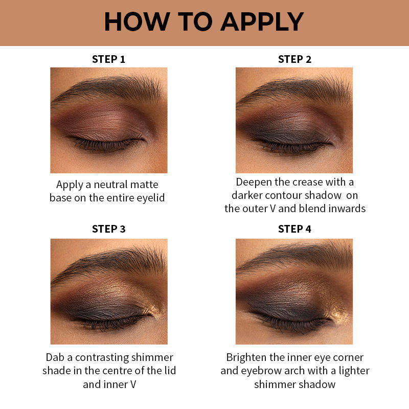 Nykaa Cosmetics Eyes On Me! 4-in-1 Quad Eyeshadow Palette