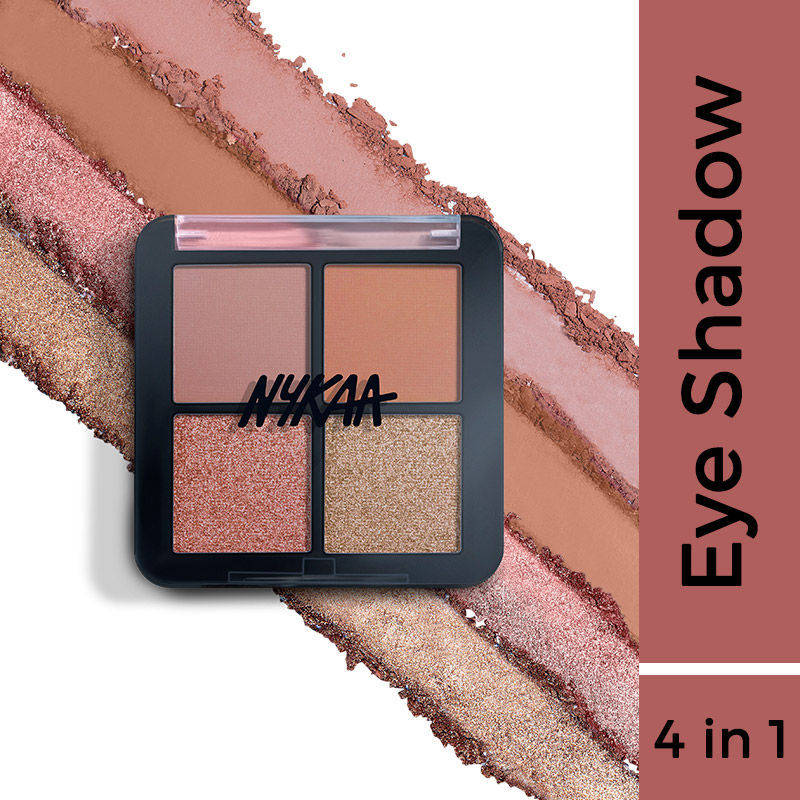 Nykaa Cosmetics Eyes On Me! 4-in-1 Quad Eyeshadow Palette