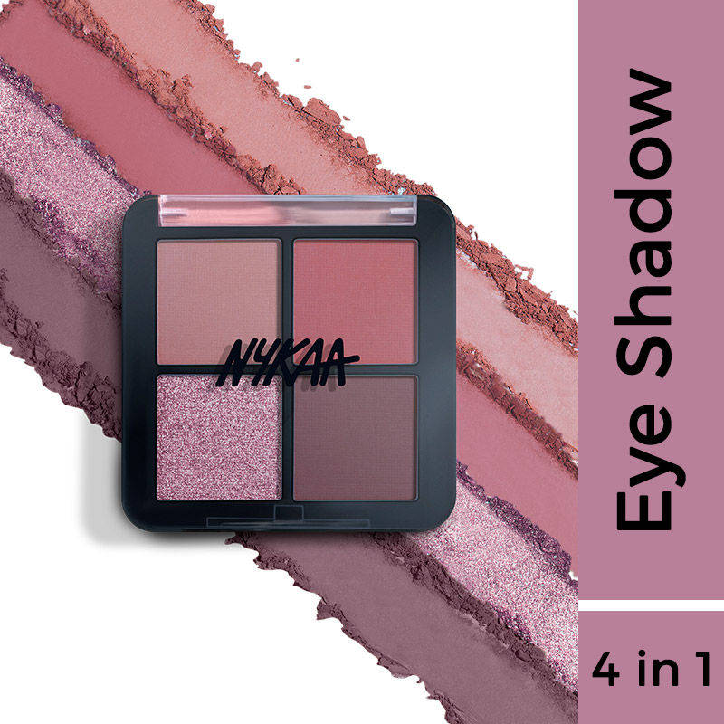 Nykaa Cosmetics Eyes On Me! 4-in-1 Quad Eyeshadow Palette