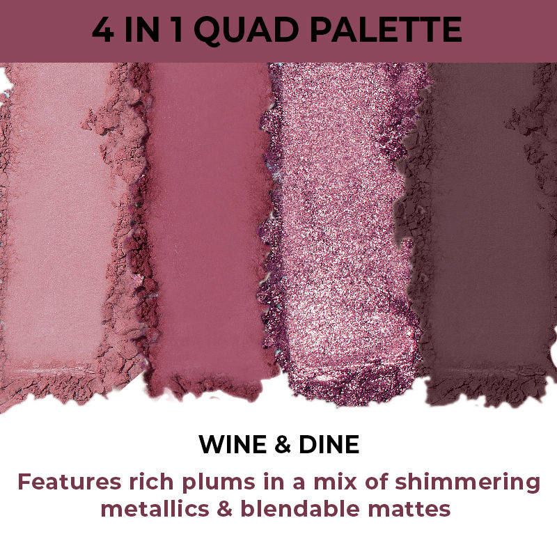 Nykaa Cosmetics Eyes On Me! 4-in-1 Quad Eyeshadow Palette