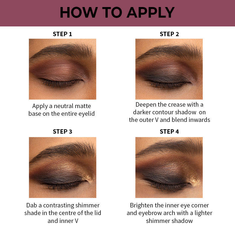 Nykaa Cosmetics Eyes On Me! 4-in-1 Quad Eyeshadow Palette