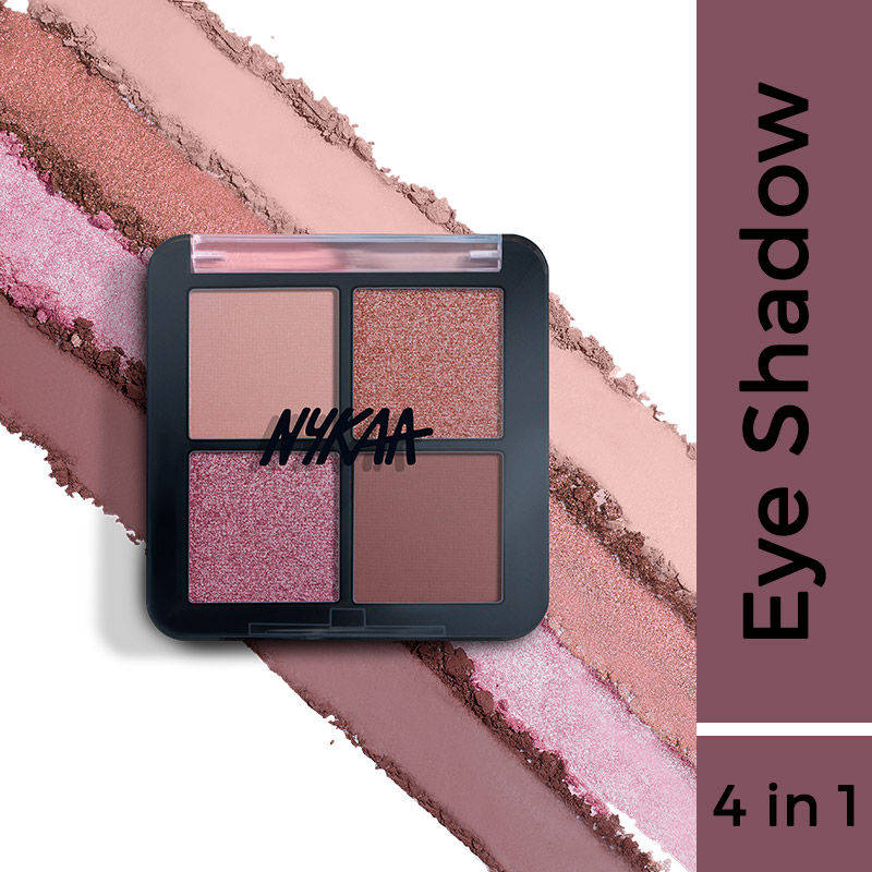 Nykaa Cosmetics Eyes On Me! 4-in-1 Quad Eyeshadow Palette