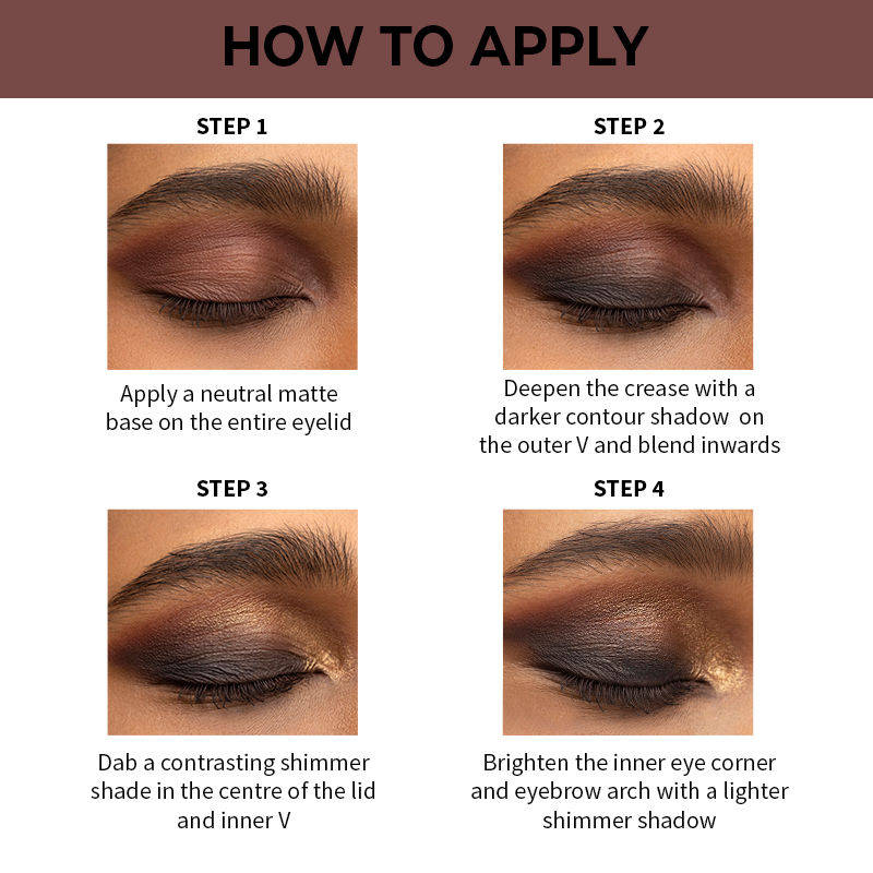 Nykaa Cosmetics Eyes On Me! 4-in-1 Quad Eyeshadow Palette