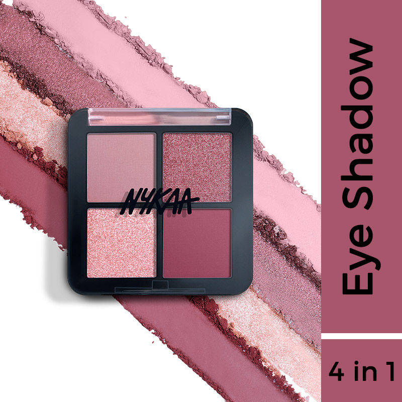 Nykaa Cosmetics Eyes On Me! 4-in-1 Quad Eyeshadow Palette