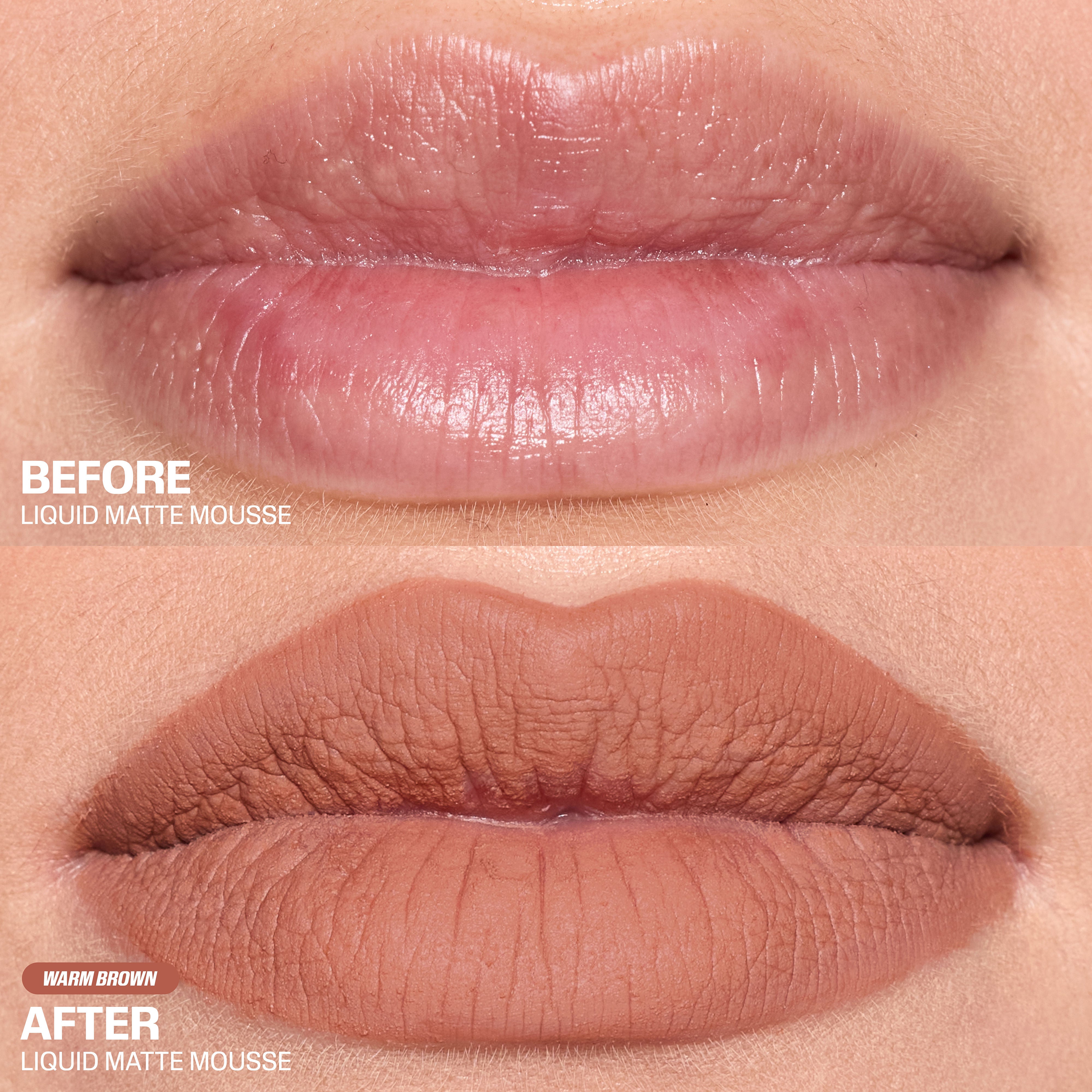 Huda Beauty Liquid Matte Mousse - Warm Brown (7.5ml)