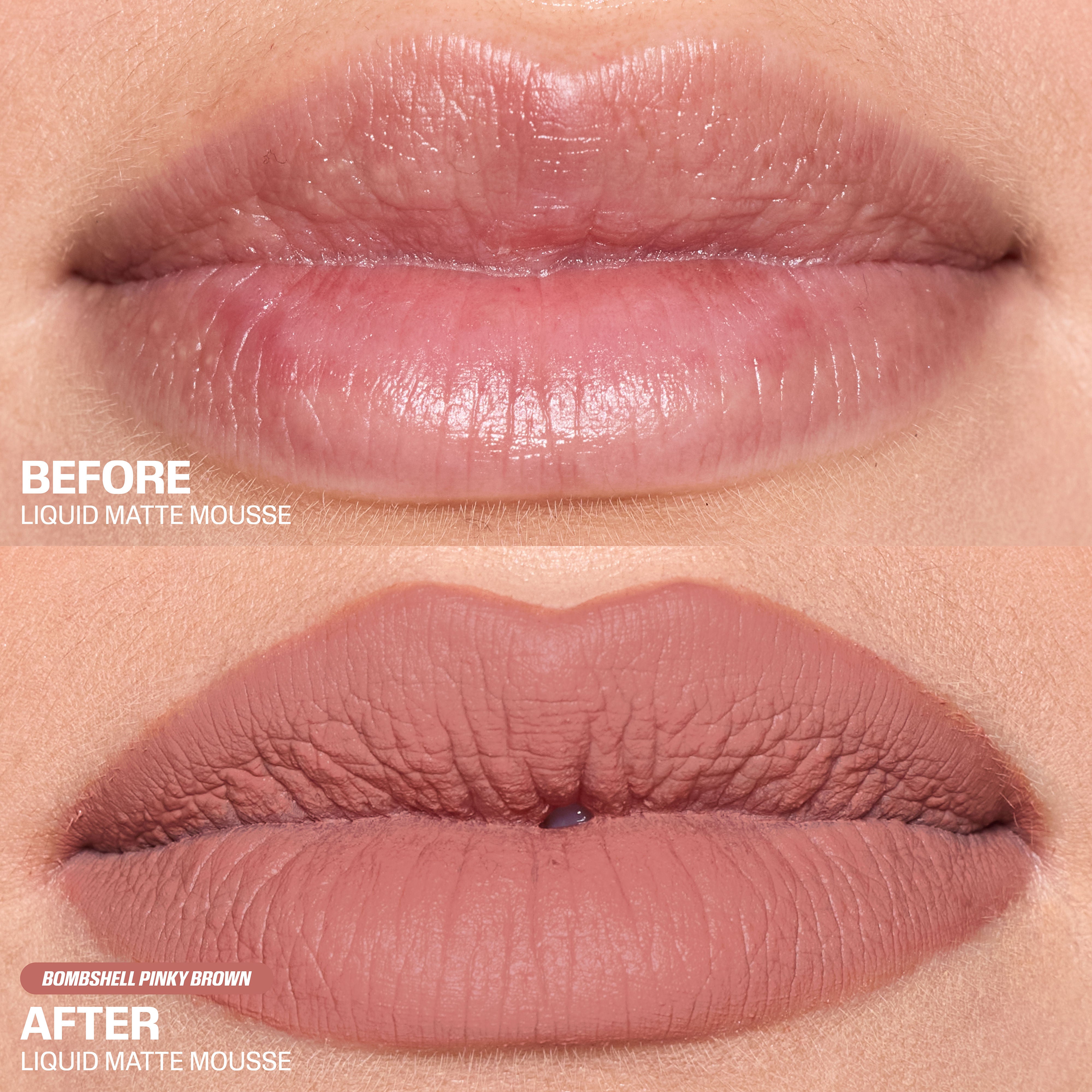 Huda Beauty Liquid Matte Mousse - Pinky Brown Bombshell (7.5ml)
