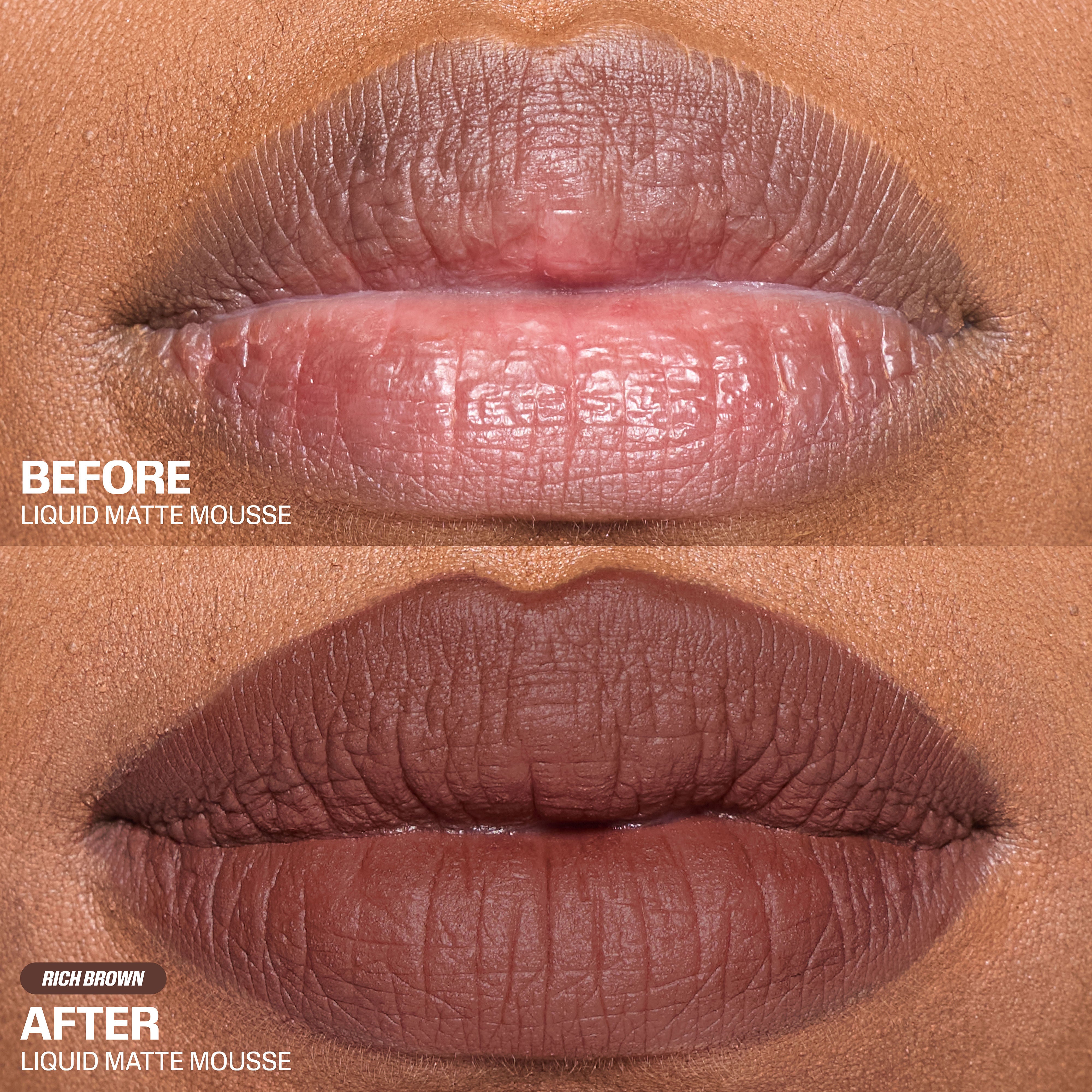 Huda Beauty Liquid Matte Mousse - Rich Brown (7.5ml)