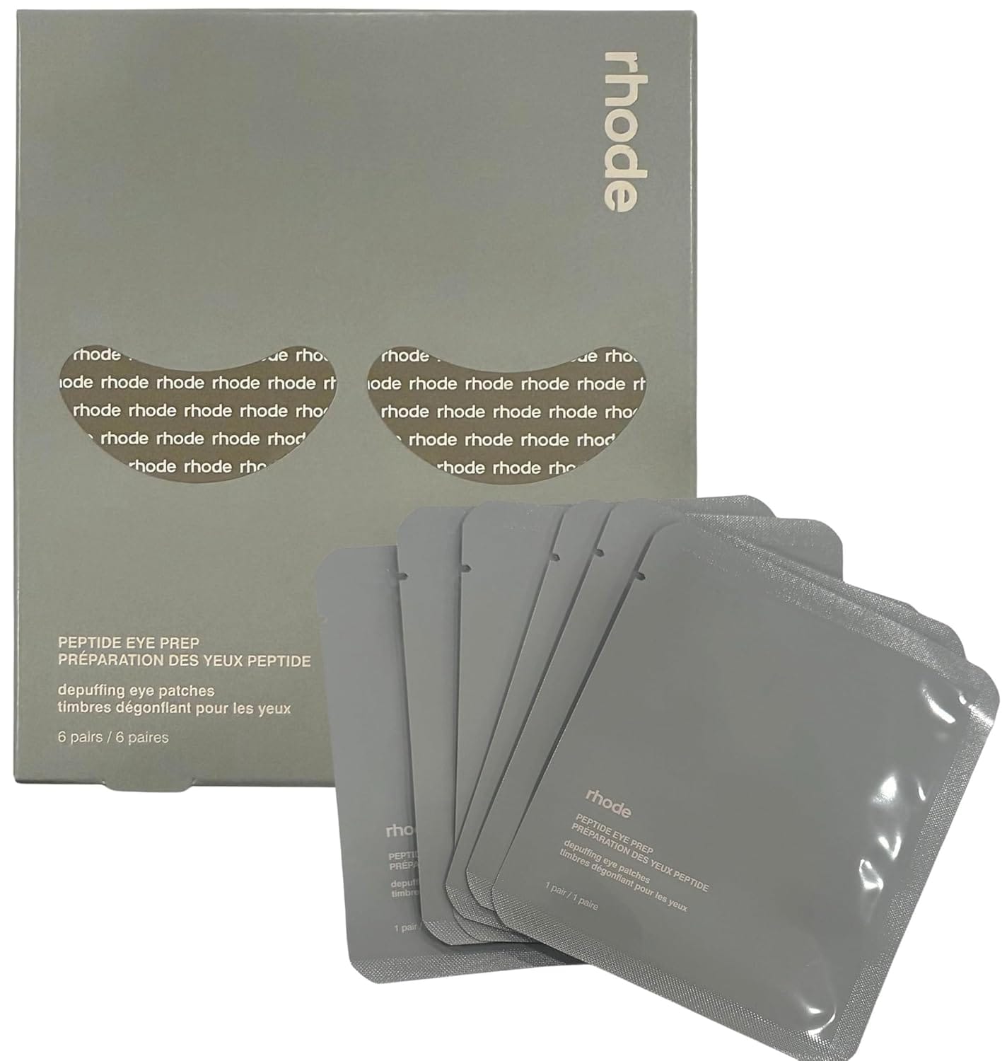 Rhode - Peptide Eye Prep Depuffing Eye Patches (6 Pairs)