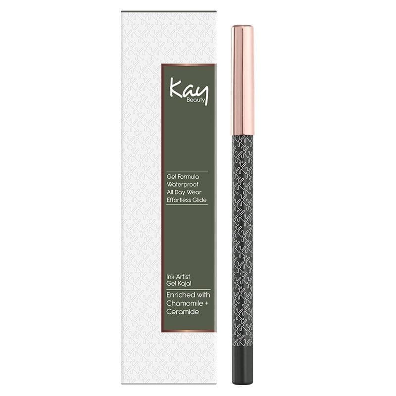 Kay Beauty - Ink Artist Gel Kajal  Enriched With Chamomile + Ceramide (1.2g)