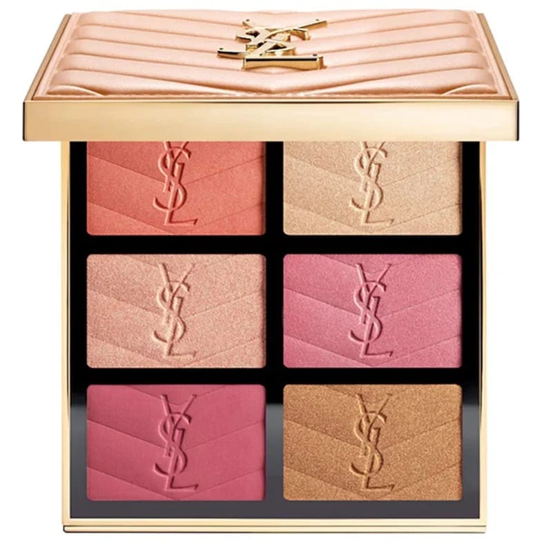 YSL - Couture Face Palette Blush & Highlighter Golden Oasis (27g)