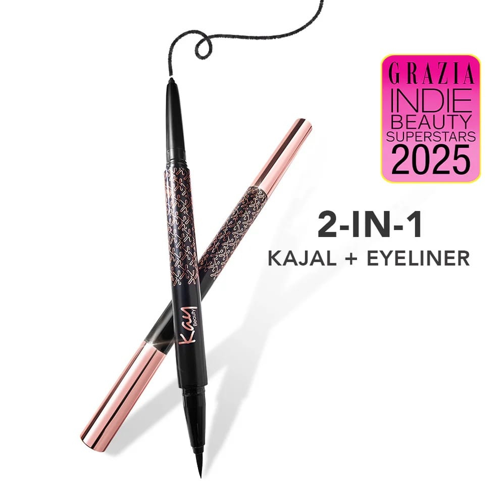 Kay Beauty - Intense Black 24H Kajal Eyeliner Duo