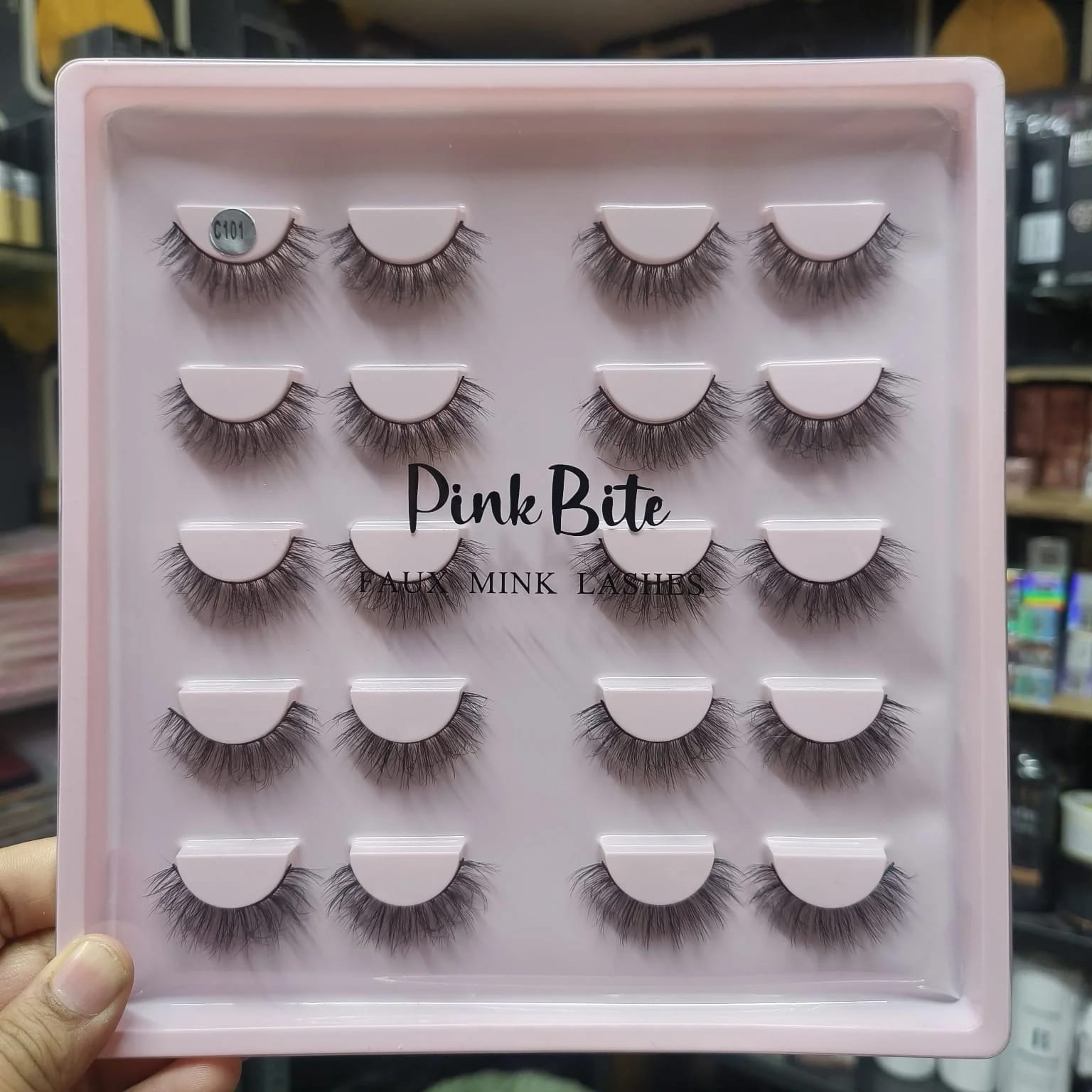 Pink Bite - Faux Mink Lashes