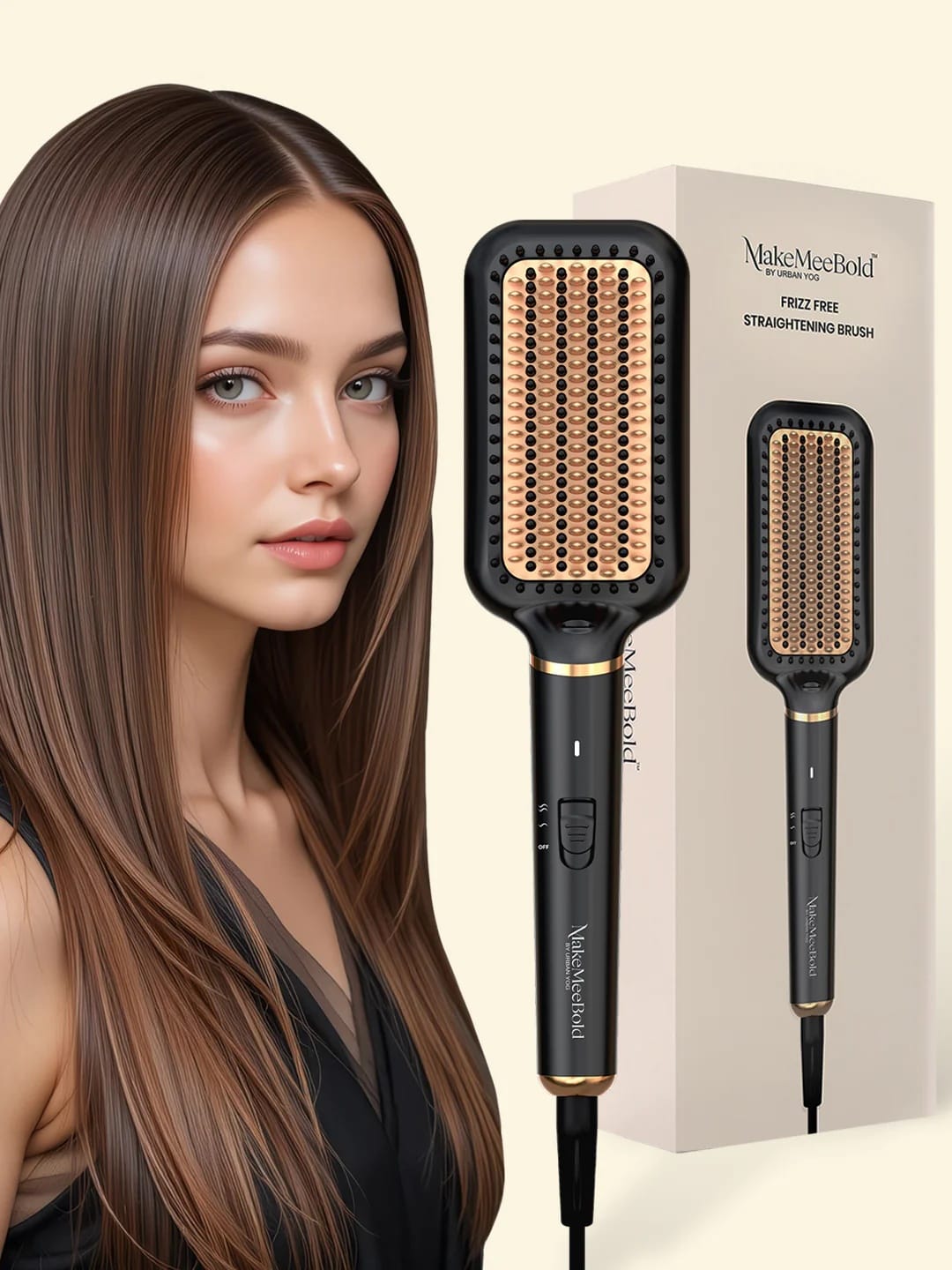 Make Mee Bold - Frizz Free Straightening Brush