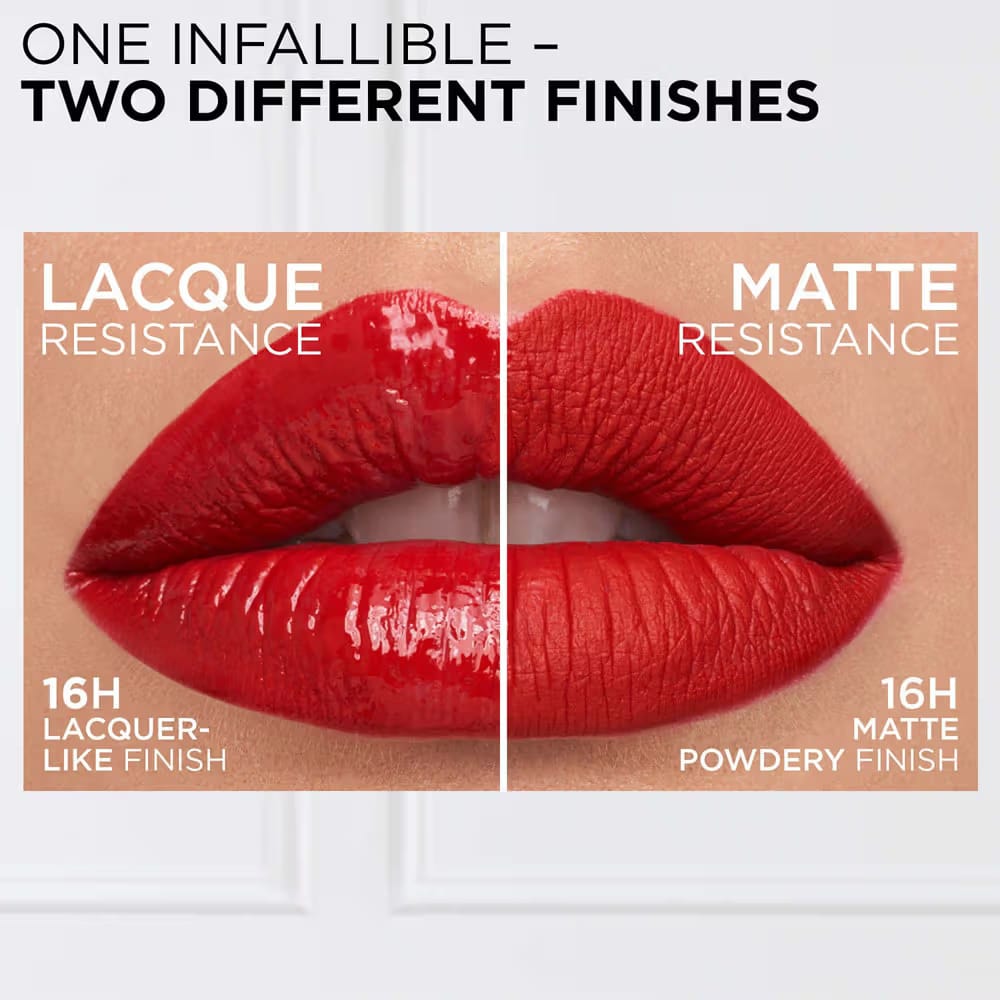 Loreal Paris - Infallible Laque Resistance Liquid Lipstick (4ML)