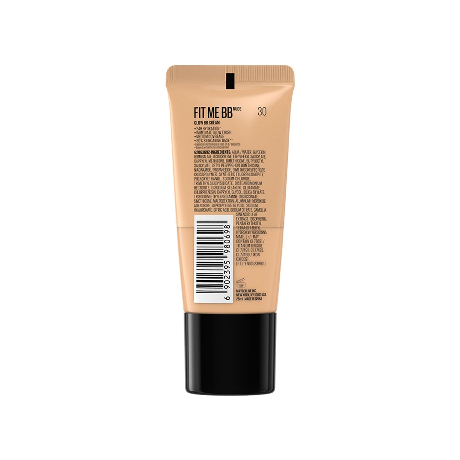 Maybelline New York - Fit Me BB Nude Spf 50 Glow BB Cream (25ML)
