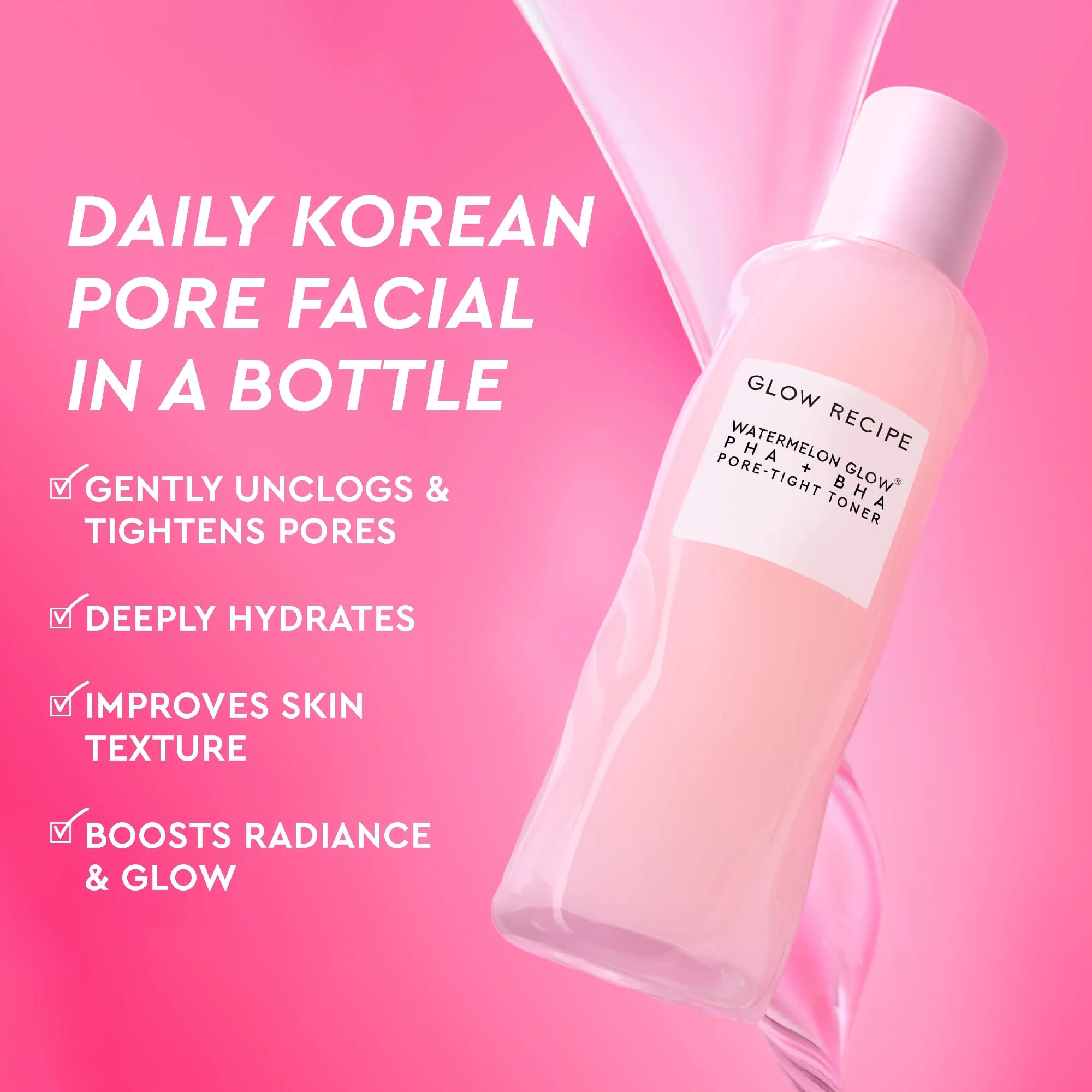 Glow Recipe - Watermelon Glow Dewy Skin Routine