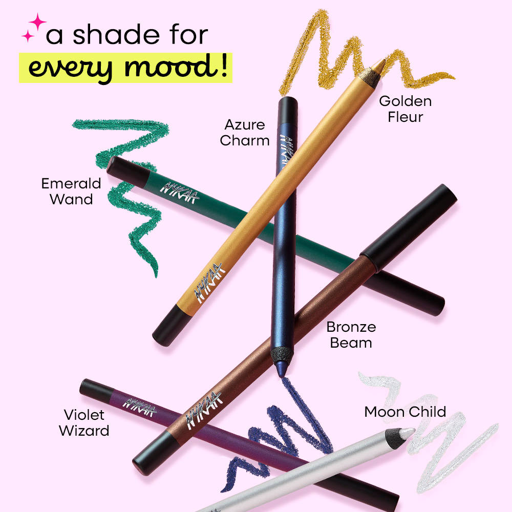 Nykaa Glamoreyes Waterproof & Smudgeproof Shimmer Eye Pencil