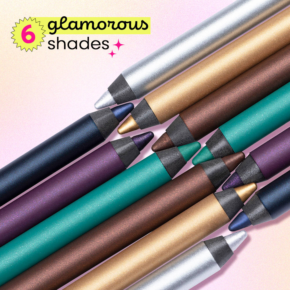 Nykaa Glamoreyes Waterproof & Smudgeproof Shimmer Eye Pencil