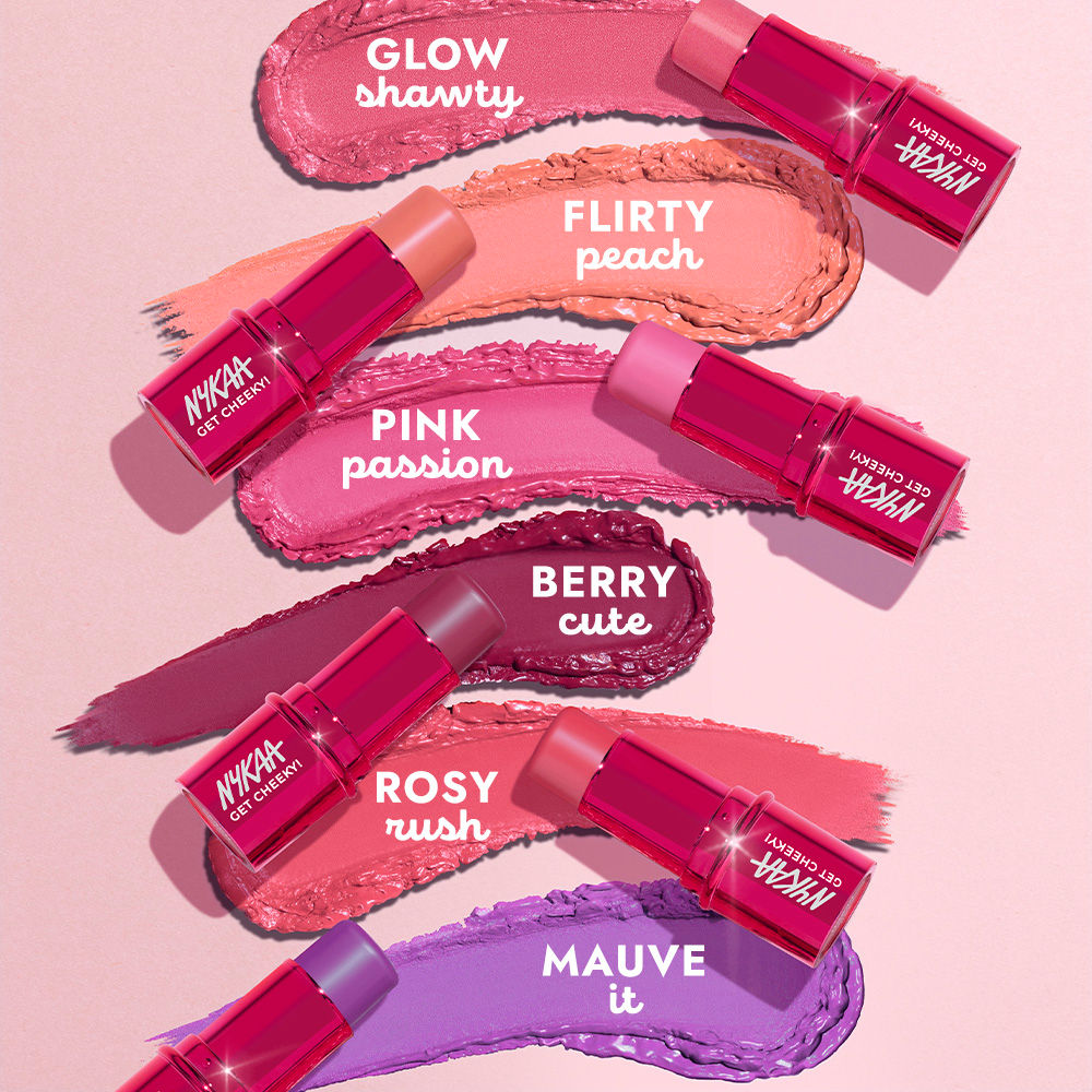Nykaa Cosmetics Get Cheeky Blush Stick - Pink Passion (7.5g)