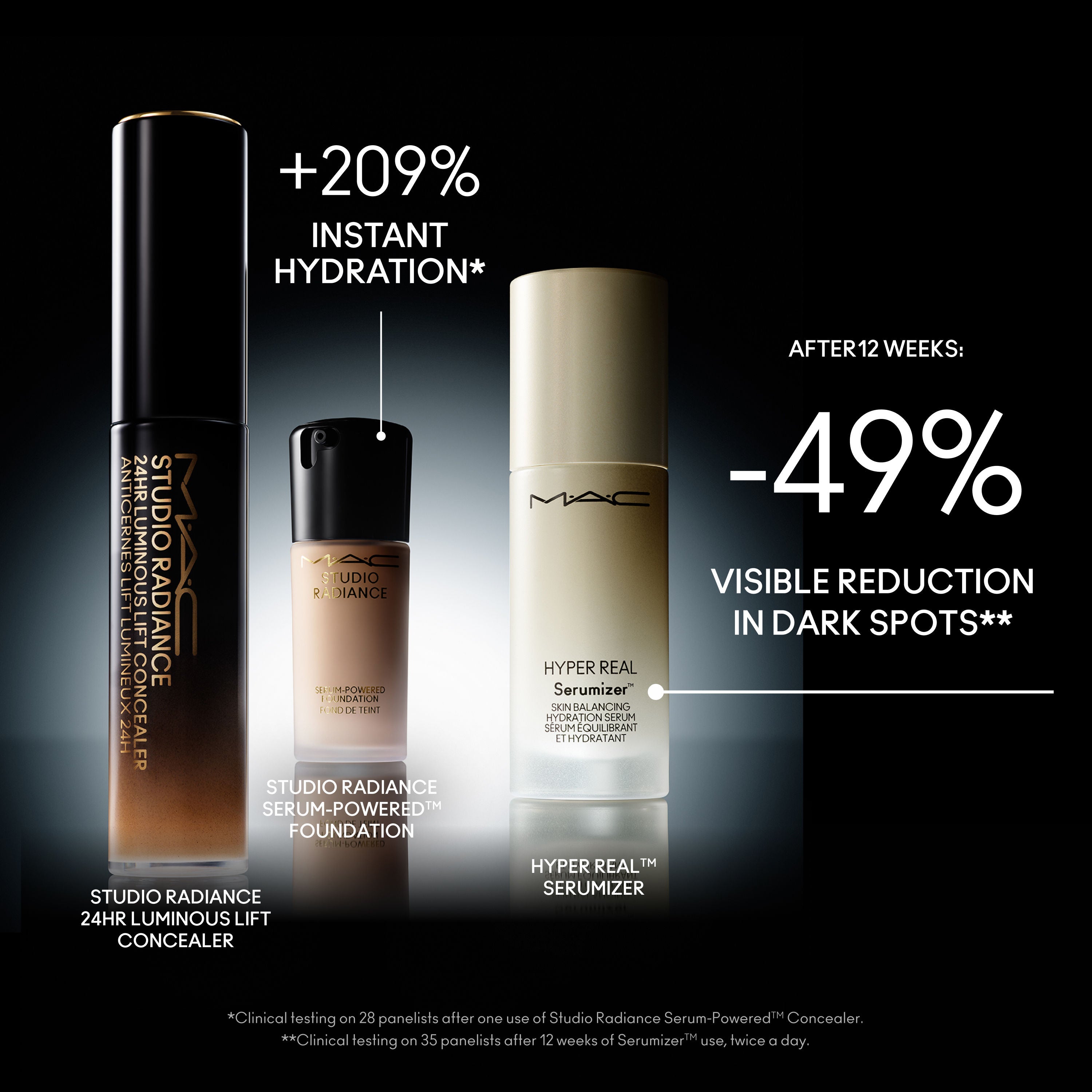 M.A.C Studio Radiance 24HR Luminous Lift Concealer - NW30 (11ml)