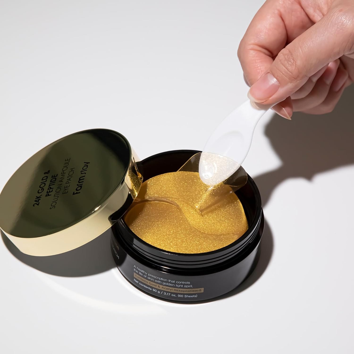 Farm Stay - 24K Gold & Peptide Solution Ampoule Eye Patch (90g)