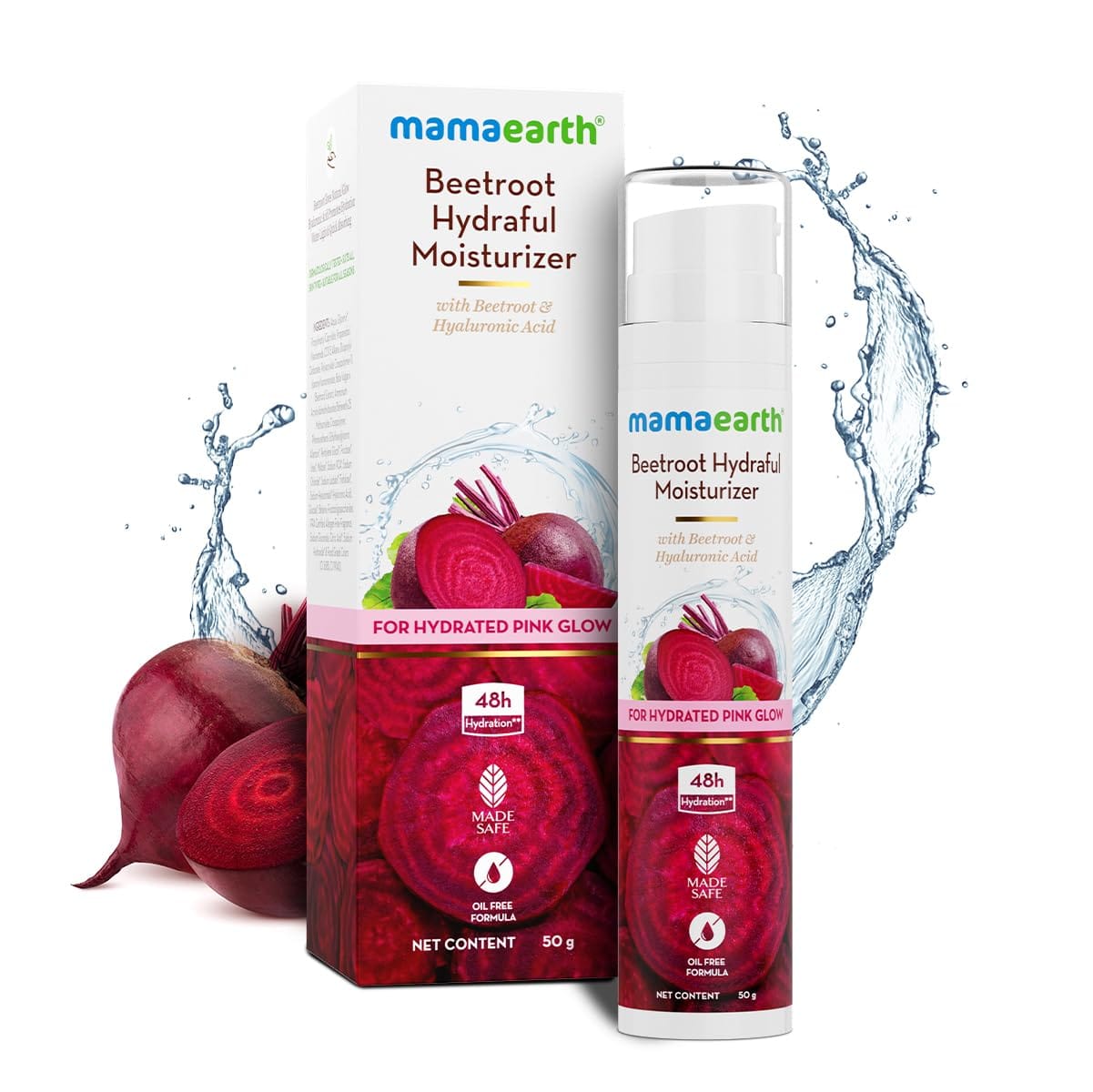 Mamaearth - Beetroot Hydraful Moisturizer (50g)
