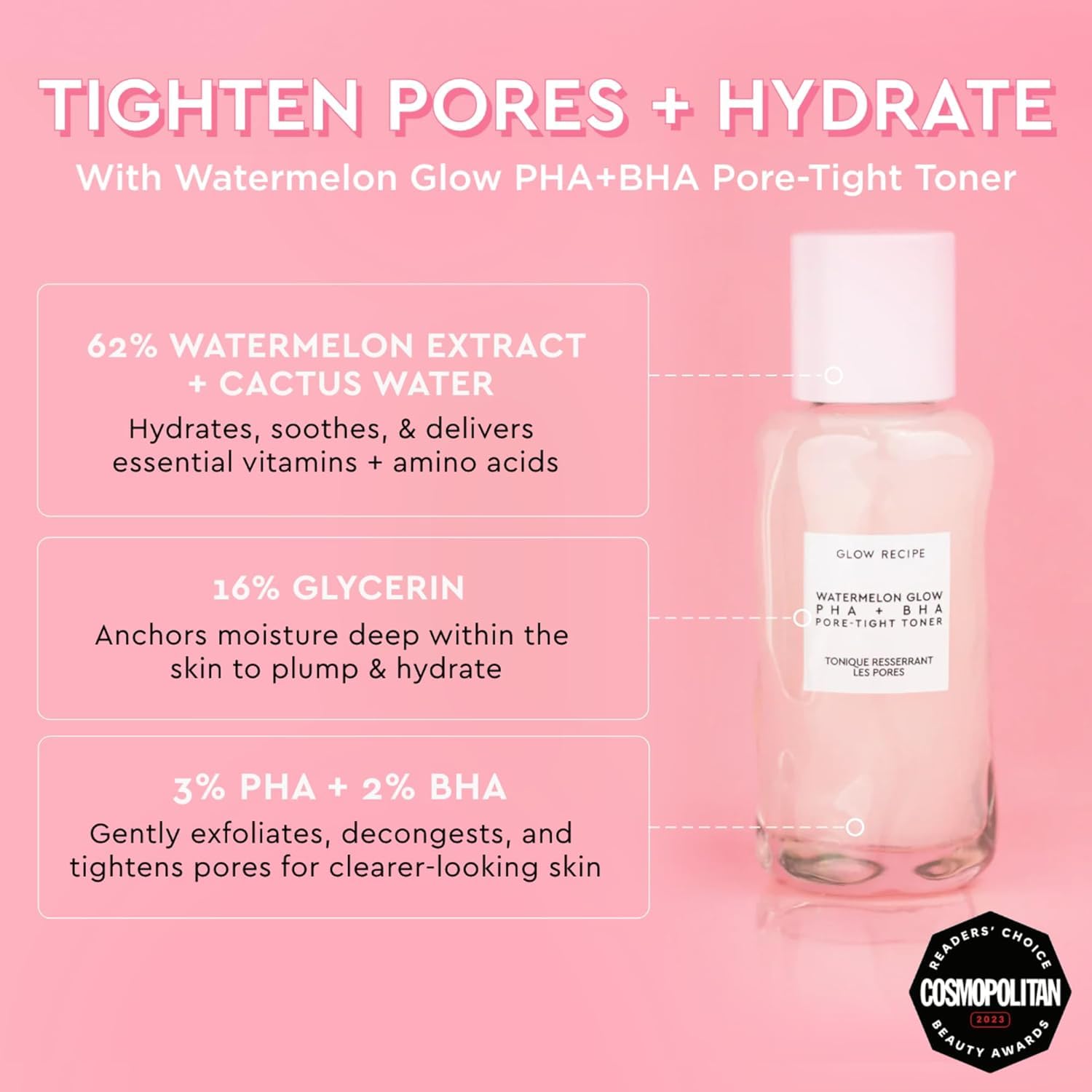Glow Recipe - Glass Skin Essentials Toner + Serum (40ML + 40ML)