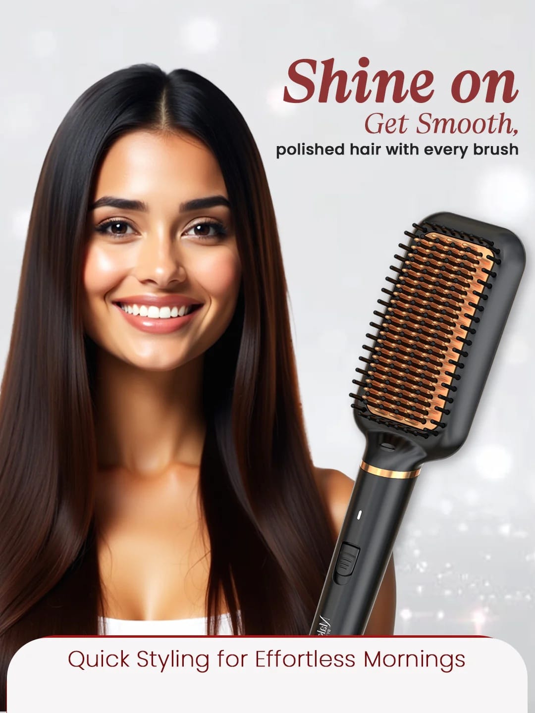 Make Mee Bold - Frizz Free Straightening Brush