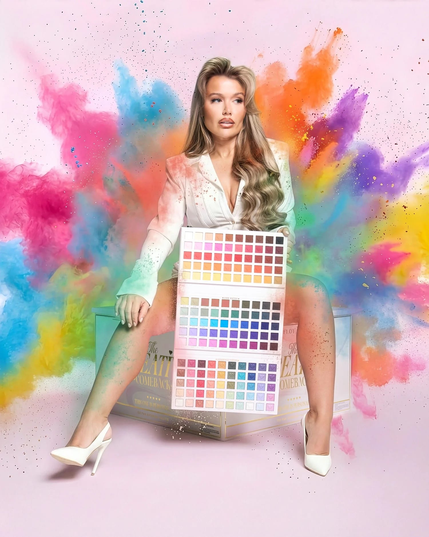 P.Louise - The Creative Comeback 150 Pan Rainbow Palette