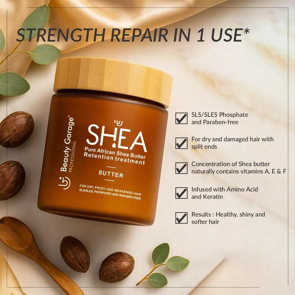 Beauty Garage - Shea Retention Treatment Butter (500ML)