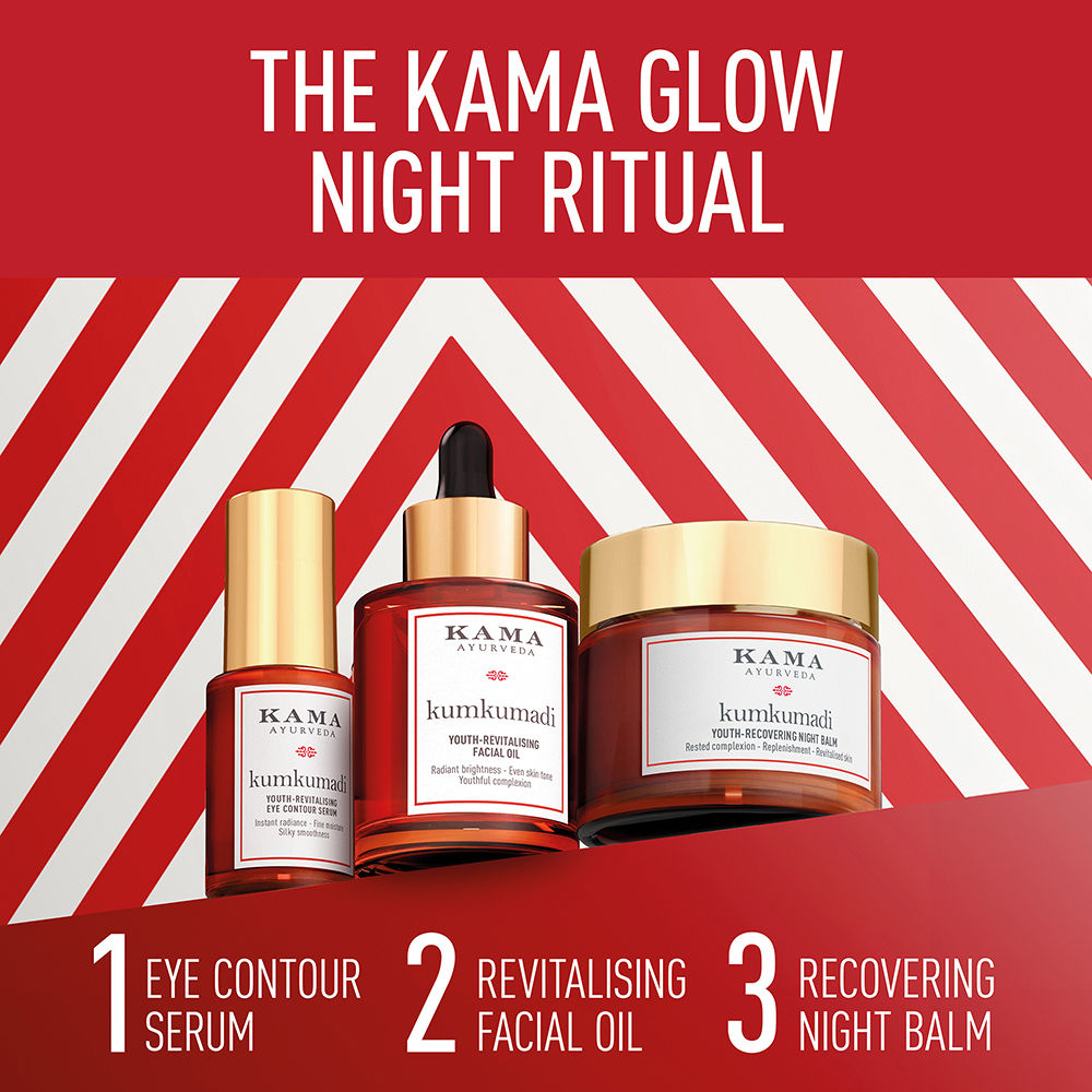 Kama Ayurveda Kumkumadi Youth - Revitalising Facial Oil, For Uneven Skin & Dark Spot Removal (5ml)