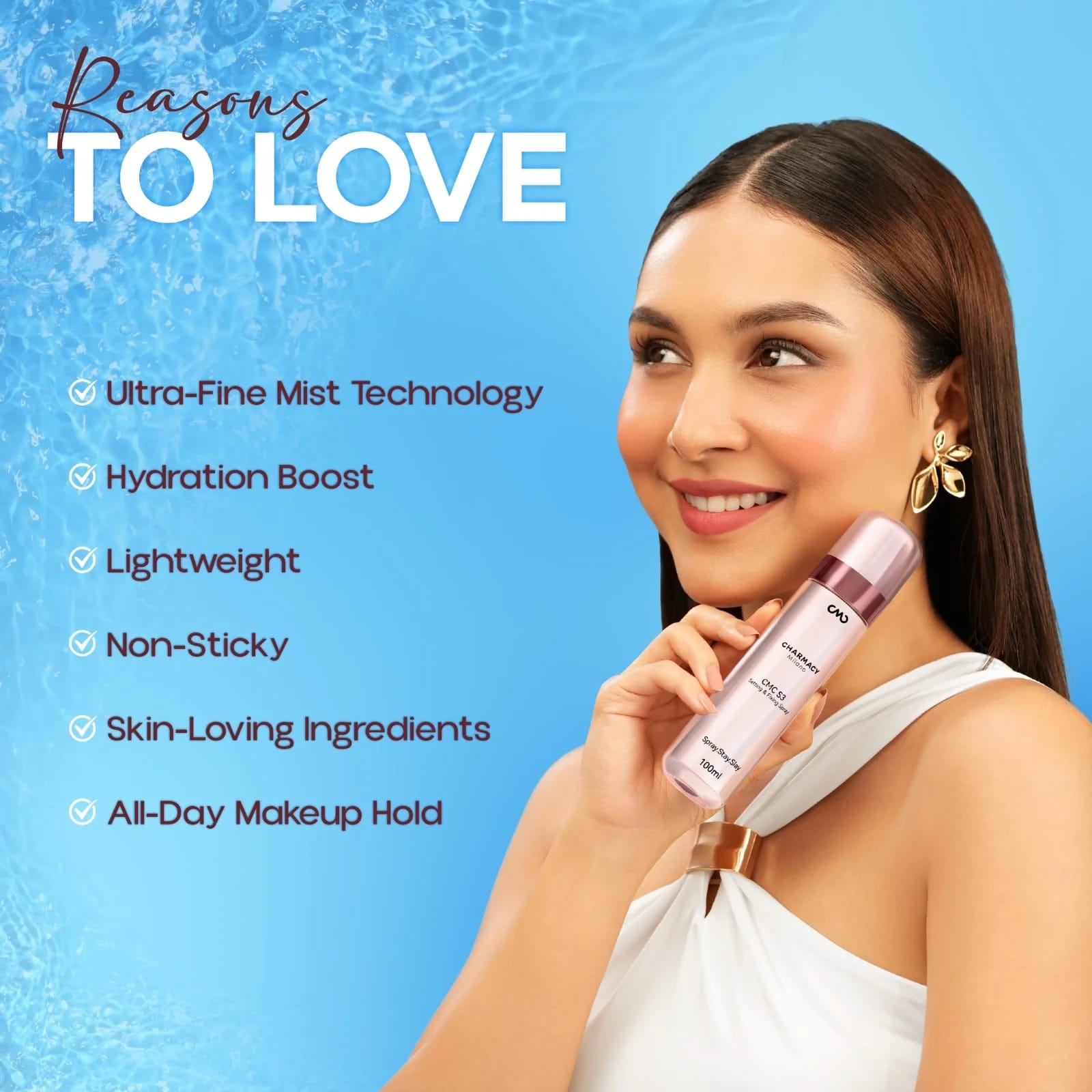 Charmacy Milano - CMC S3 Setting And Fixing Spray (100ML)