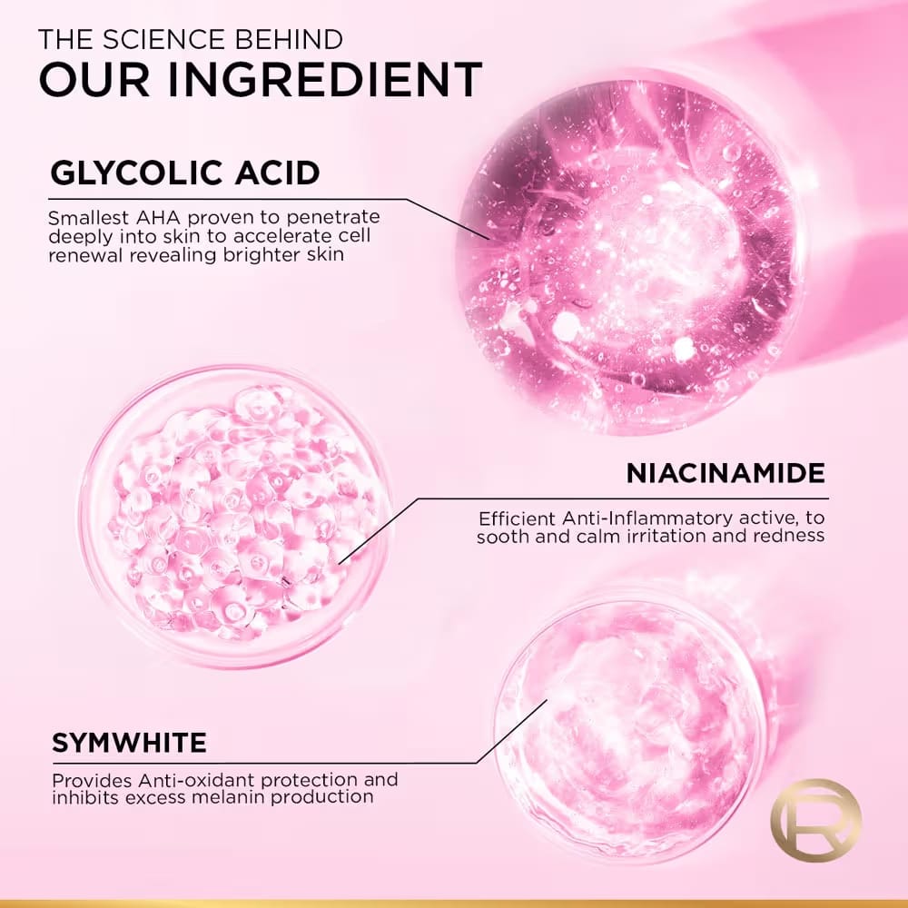 Loreal Paris - Glycolic Bright Glowing Cream Day SPF30 (50ML) [Buy 2 Get 1 Free]